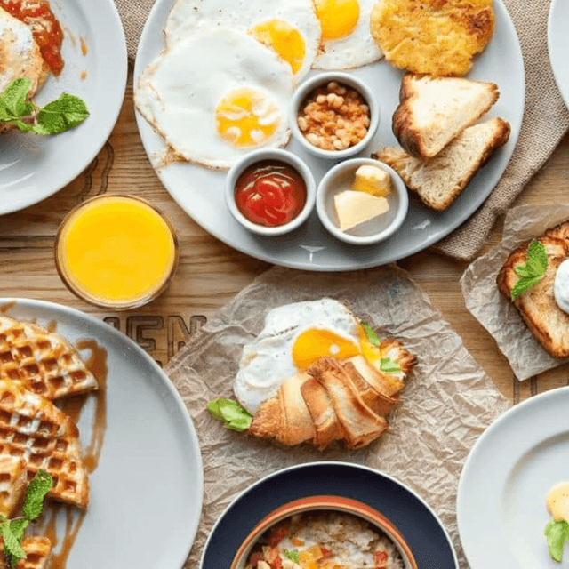 ...een 5-gangen paasbrunch...