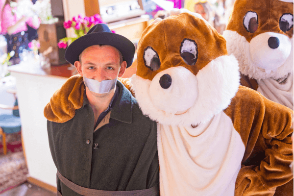 ...maar Wessel was het haasje